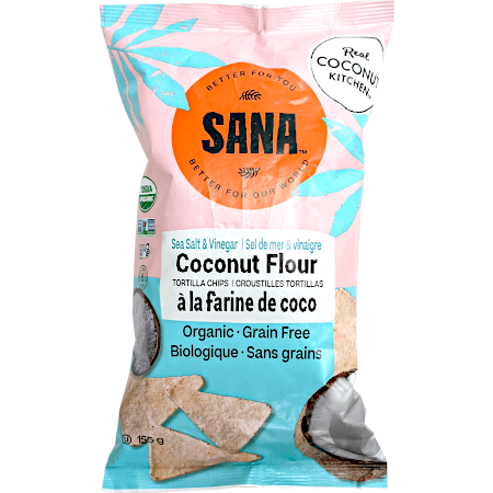 Coconut Flour Tortilla Chips - Salt and Vinegar
